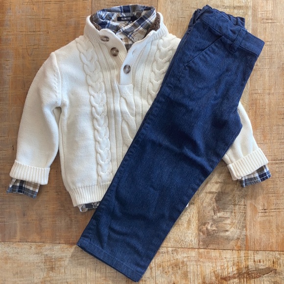 Gymboree Other - Gymboree/Cherokee boys holiday outfit 4t